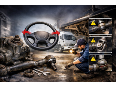 Чому з'являється люфт керма вантажівки: основні причини та ремонт